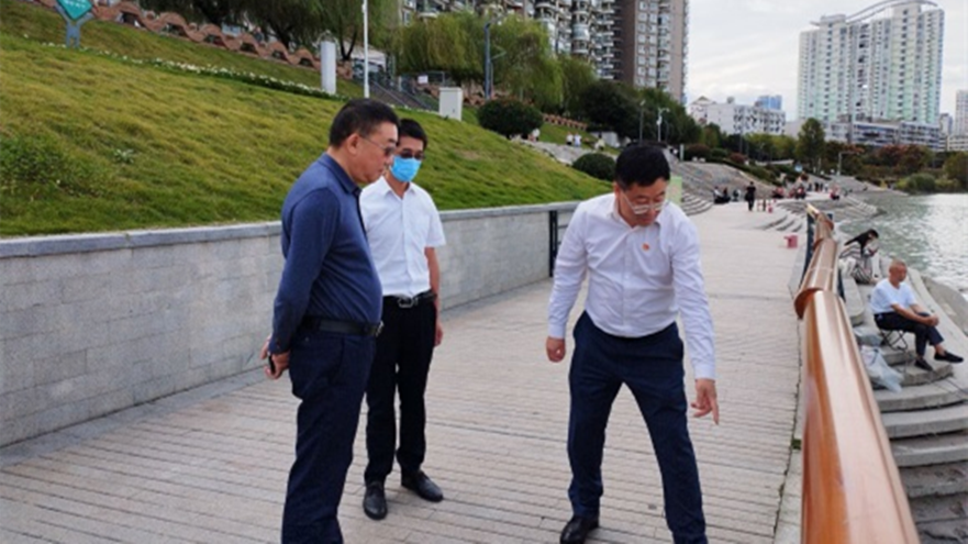 检查三江码头 检查三江码头